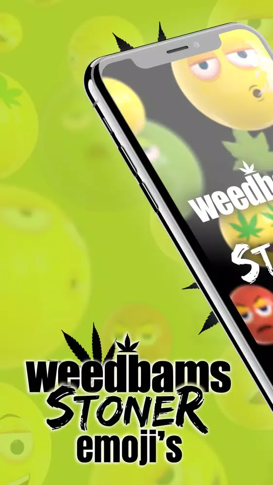Weedbams Stoner Emoji's应用截图